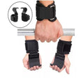 STRAPS CON GANCHO METALICO PARA GYM LEVANTAMIENTO PESAS SOPORTE POWERLIFTING AGARRE GIMNASIO MANOS