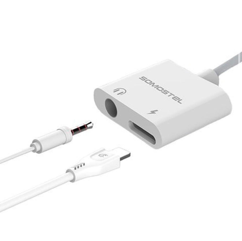 ADAPTADOR IPHONE PARA ENTRADA TIPO C Y PLUG AUXILIAR AUDIFONO CABLE TIPO C