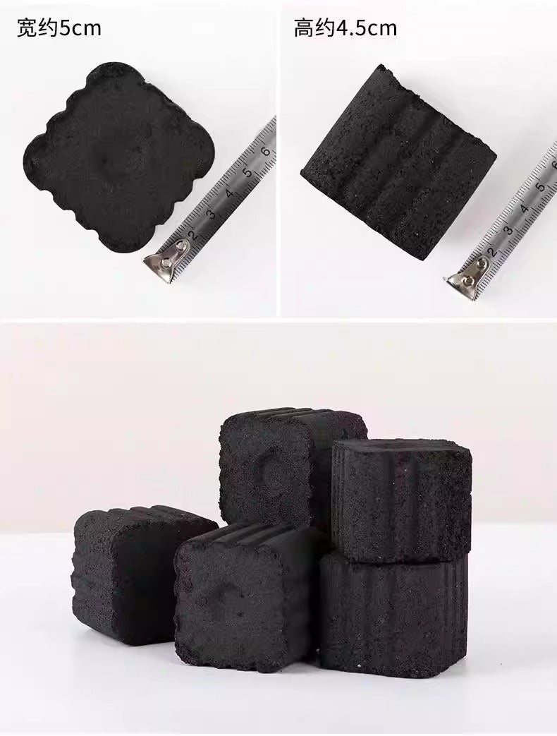 Carbón especial de encendido conbustion rápida sin humo de bambu parrilla barbacoa camping cocina