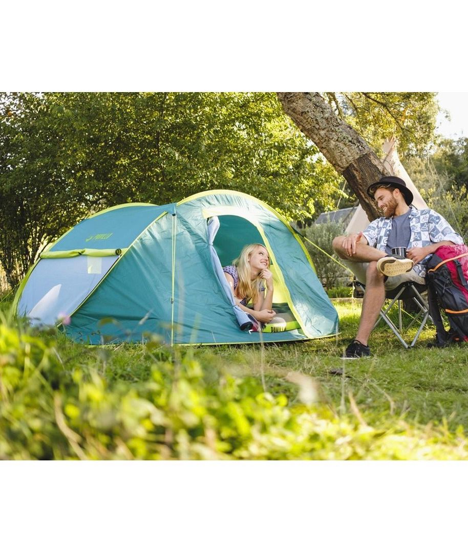 Carpa PAVILLO camping plegable impermeable 240x210cm 4-6 personas