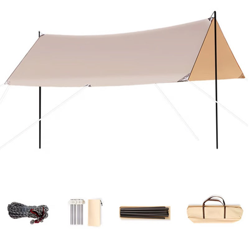 Carpa para camping 🏕️ impermeable 3x3 metros exteriores verano viajes picnic patio jardín lluvia
