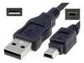 Cable Mini Usb Carga V3 5 Pines 1,5 Metros PS3 Carga Parlante Camara Celular Consola Juego