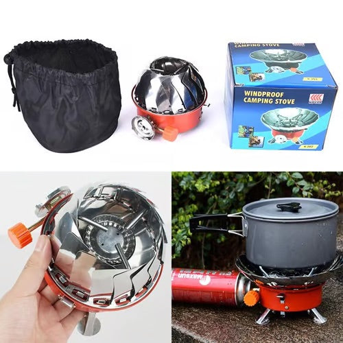 Cocina camping plegable multifuncional portátil montaña senderismo aire libre viaje trabajo militar