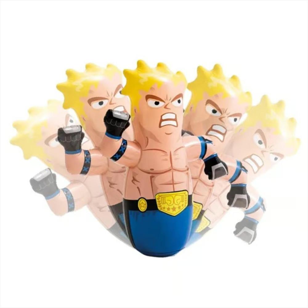 Muñeco Inflable Boxeador Intex Juguete Juego Diversión Entretenimiento Regalo Cumpleaños Navidad
