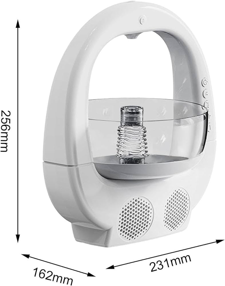 Humificador 3 en 1 pecera parlante altavoz Bluetooth ambiente sala fragancia