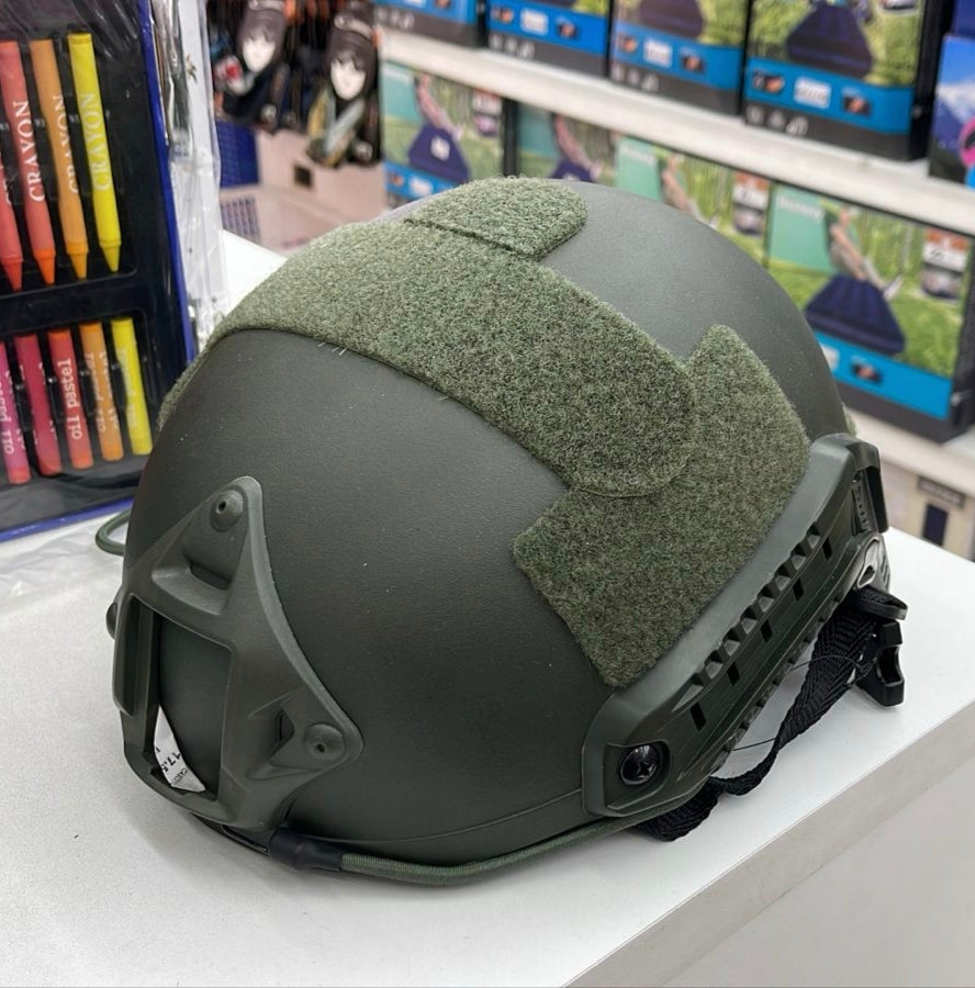 Casco Táctico Ajustable Protección Seguridad Guardia Policía Militar Airsoft Trabajo Juego Ejercito