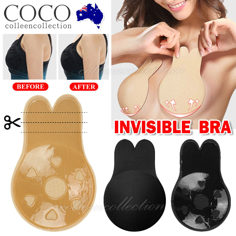 Sujetador/Bra Invisible Adhesivo de Silicona Elevador vestido falda fiesta