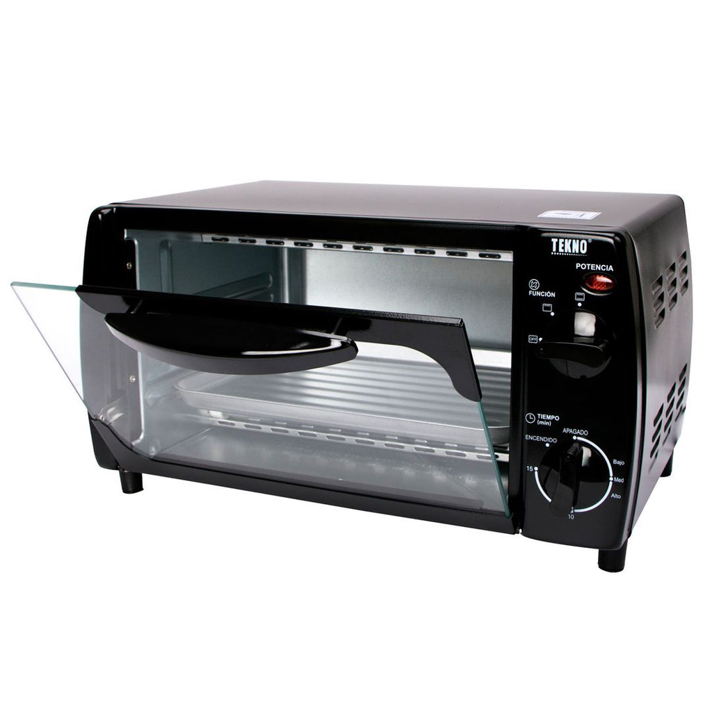 Horno tostador Tekno 1000w 10 litros  pizza cocina empanadas hot dogs hamburguesas papas