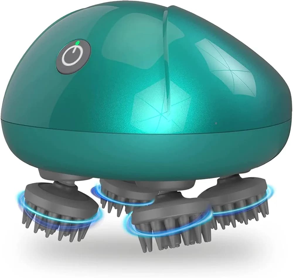 Masajeador 3D Multifuncional Capilar Portátil Impermeable Cuello Cabeza Mascotas Nuevo Modelo