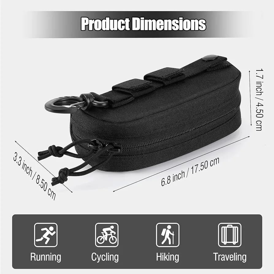 Estuche para Gafas Lentes Tactico Multiuso Protección Sol Uv Policía Militar Seguridad