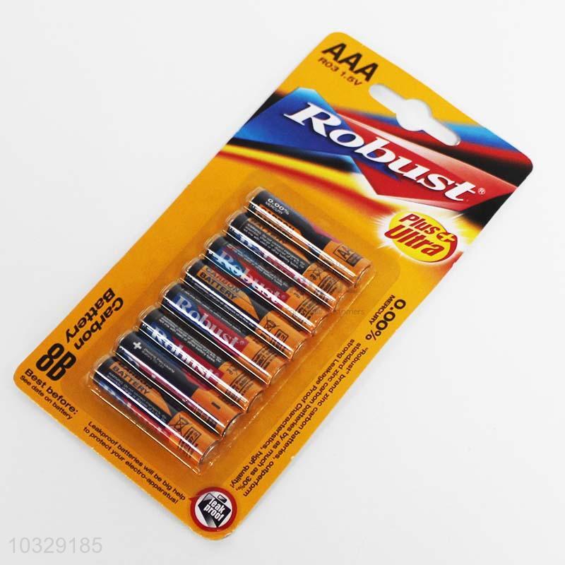 PILAS/BATERIAS DE CARBON TRPLE AAA Y DOBLE AA ROBUST SIN MERCURIO