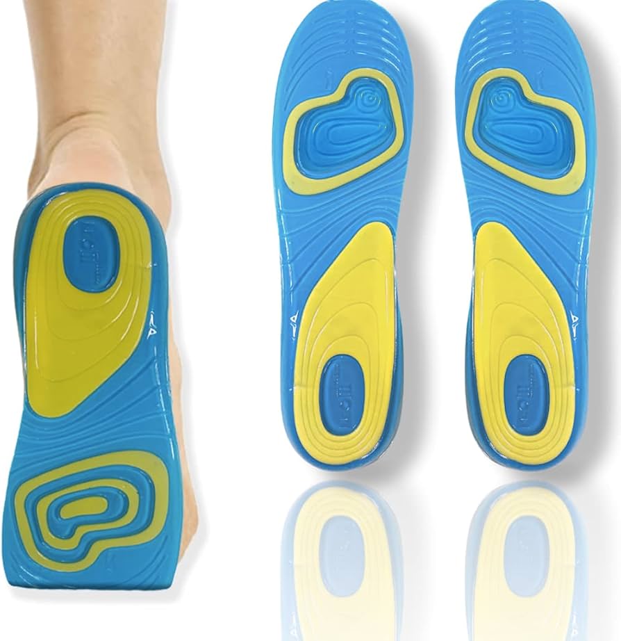 Plantilla deportiva de gel calzado tallas 38-40 deporte trabajo gym descanso pies zapatos suavidad