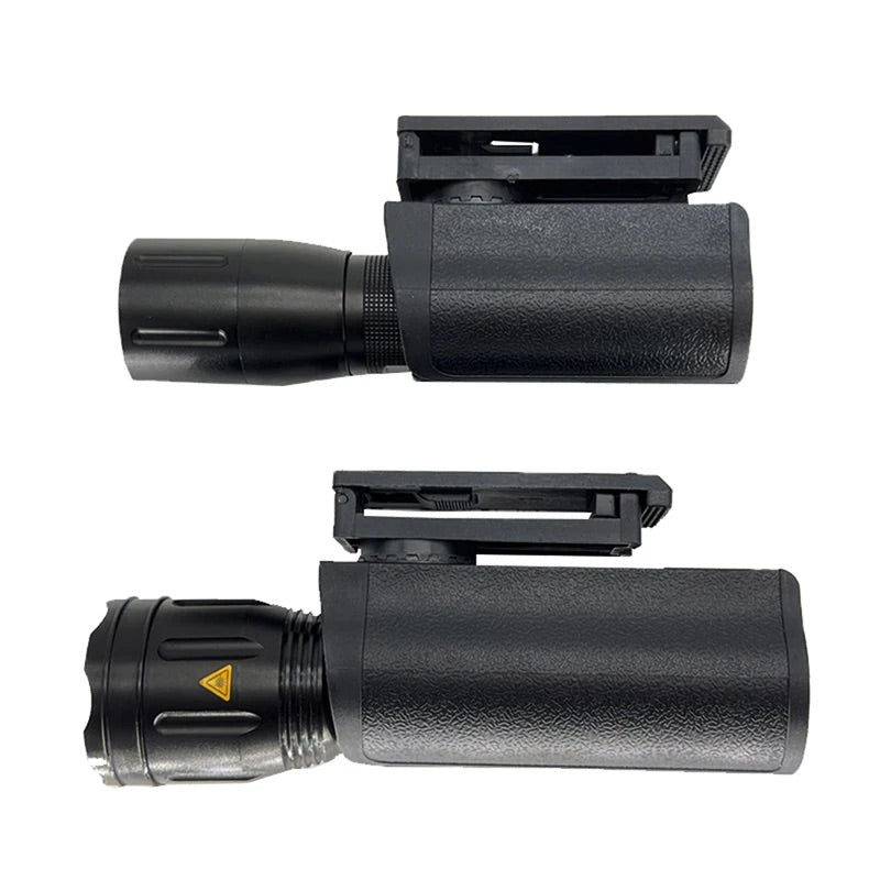 Portagas universal de polímero para gas+linterna+tolete seguridad policia guardia militar