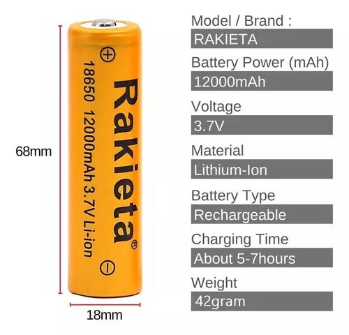 Baterias de Litio Recargables Pack 2 Unidades 3,7 Voltios Repuesto Linternas Parlantes PS5