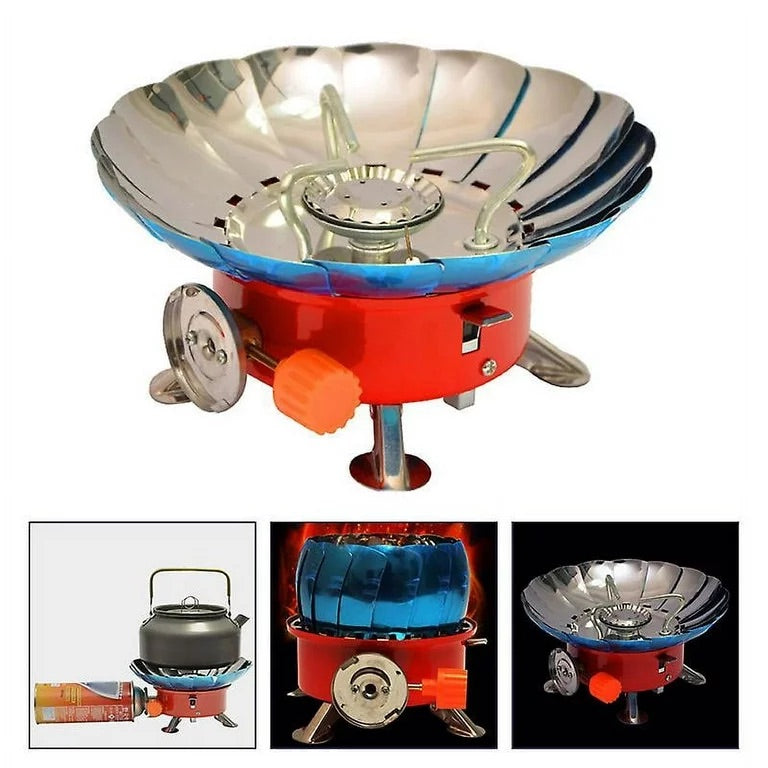Cocina camping plegable multifuncional portátil montaña senderismo aire libre viaje trabajo militar