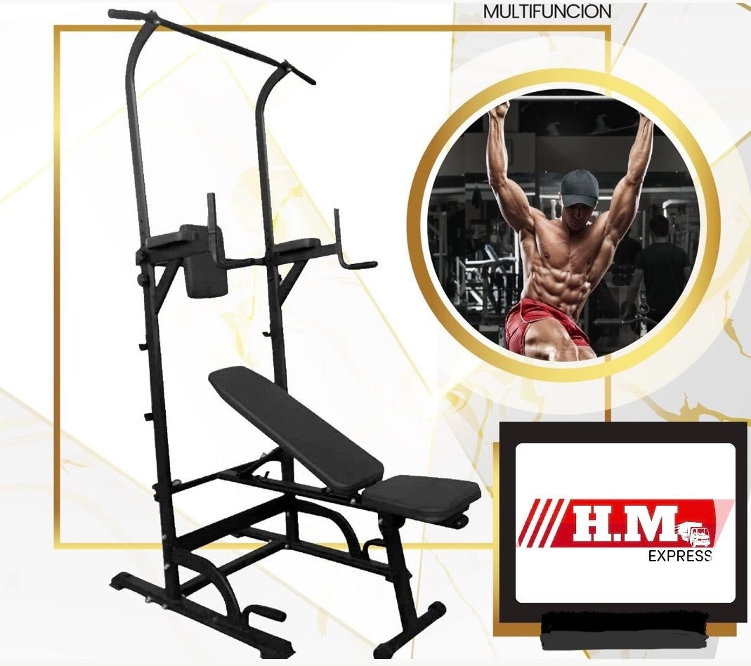 Máquina/Banca multinacional Ejercicio en casa 🏋️‍♀️ Fitness Gym