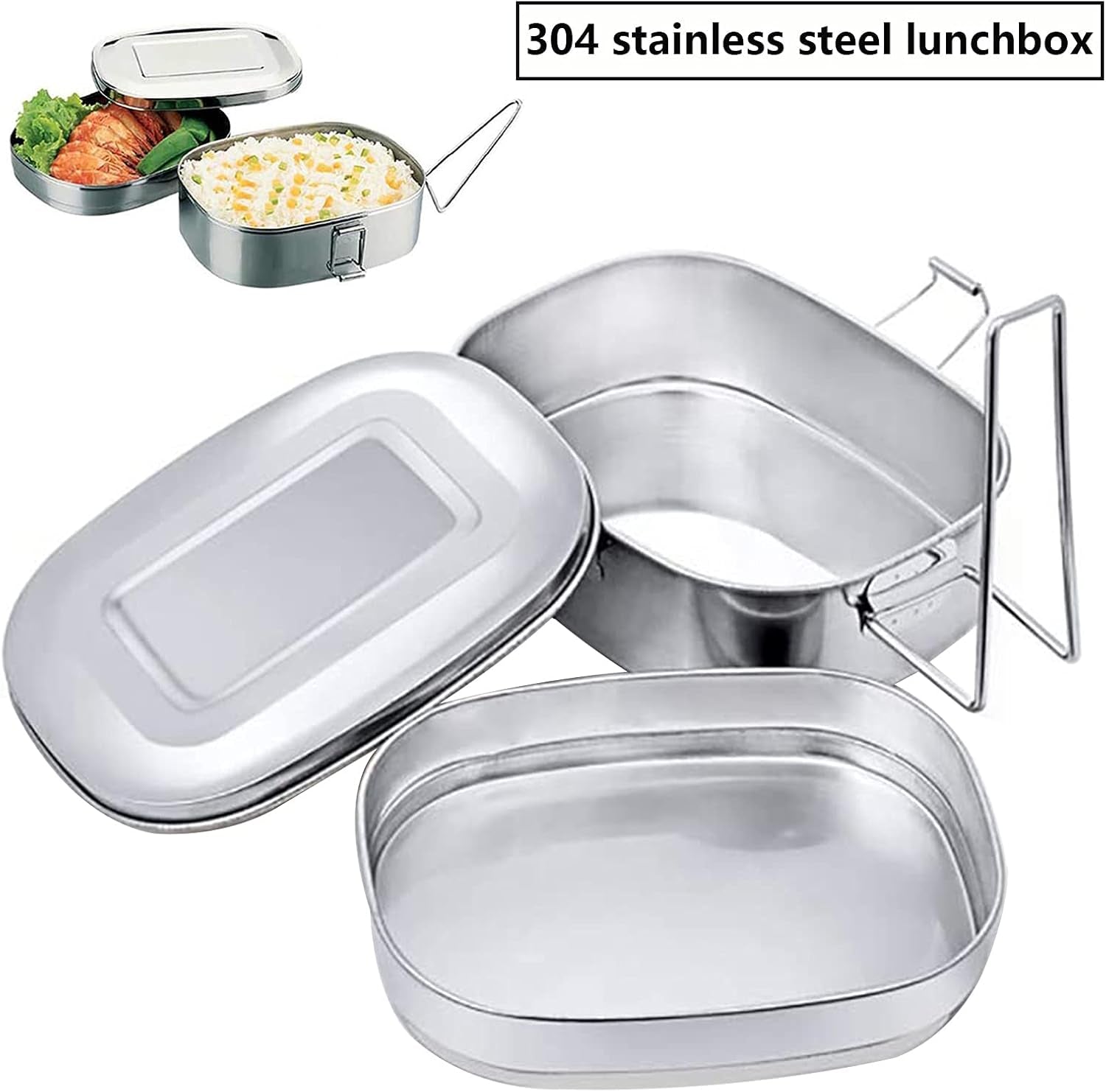 Olla/Vajilla Tactica Militar Samovar Multiuso para Camping de Acero Inoxidable con Tapa Extraíble