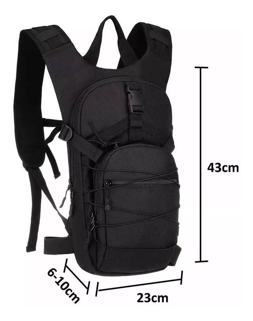 Mochila Comelback Tactica Impermeable capacidad 3 Litros camping senderismo Ciclism policia militar