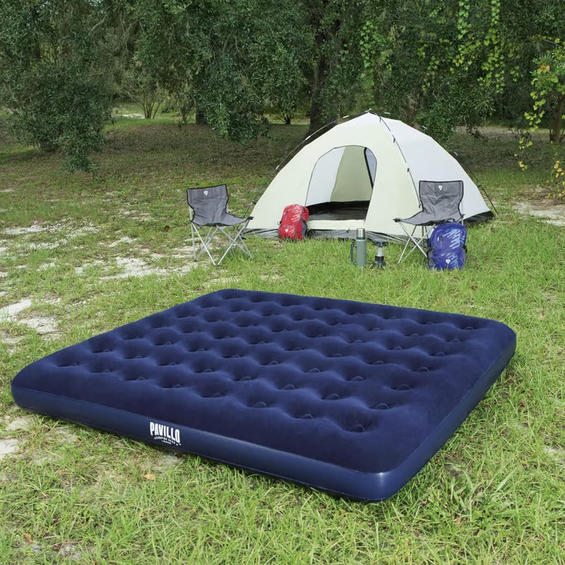 Colchón inflable 2 plazas Bestway Camping Aire libre Senderismo Viaje 139x190cm