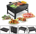 Parrilla barbecue plegable picnic portátil camping amigos familia jardín patio terraza viaje