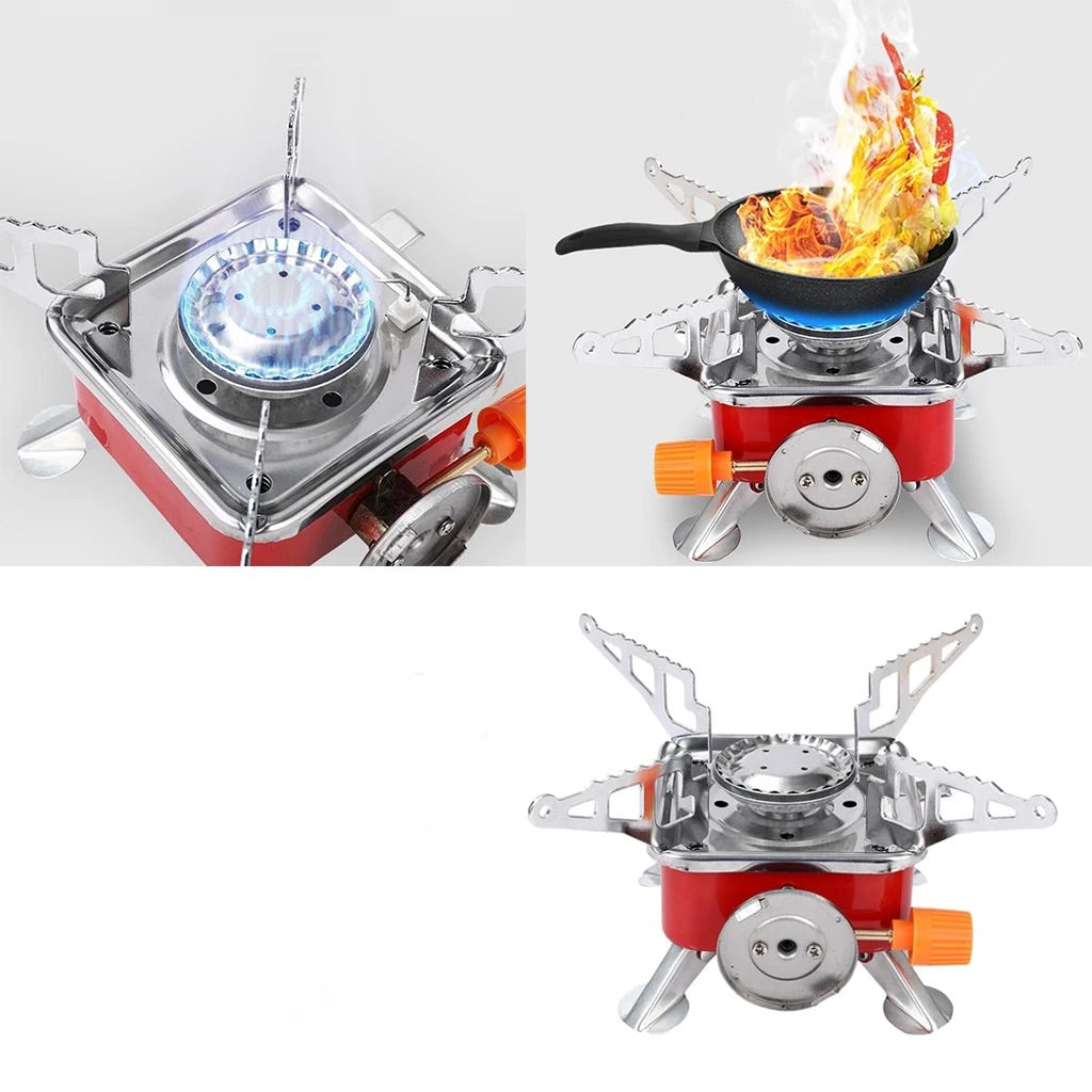 Hornilla cocina de camping plegable con entendedor  a gas