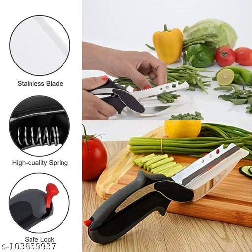 TIJERA DE COCINA 2 EN 1 PARA CORTAR ALIMENTOS GASTRONOMIA