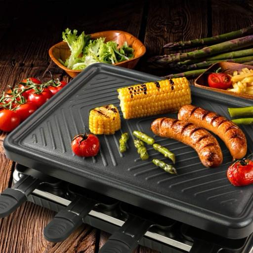 PLANCHA PARRILLA ELECTRICA MULTIFUNCIONAL ANTIHADERENTE PARA ASAR Y FREIR 1300W