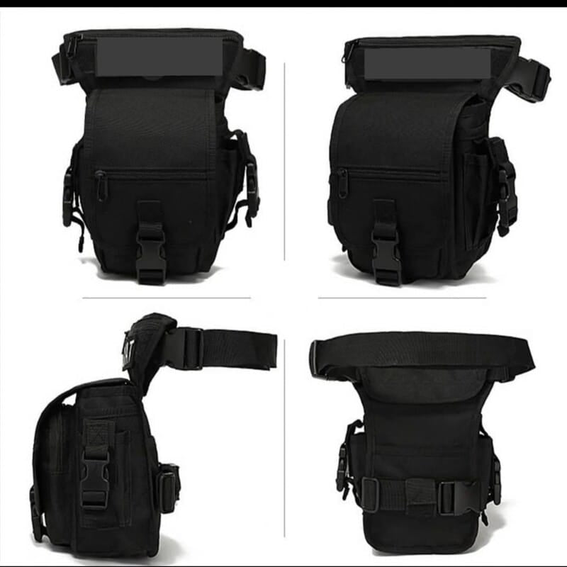 Muslera táctica impermeable multifuncional seguridad trabajo guardia policia pierna
