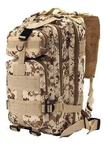 Mochila táctica 35 litros impermeable camping senderismo viaje policía militar guardia