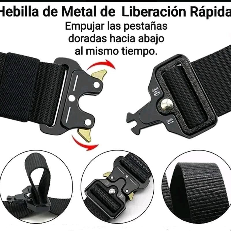 Hebilla Táctica de liberación rápida repuesto cinturón policía seguridad militar trabajo guardia