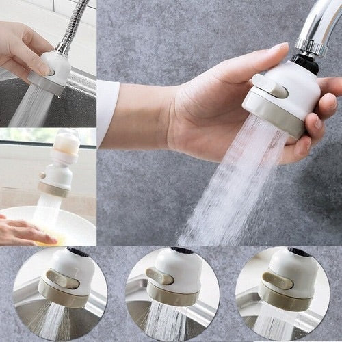 Adaptador de grifo 3 niveles multifuncional cocina lavabo hogar casa