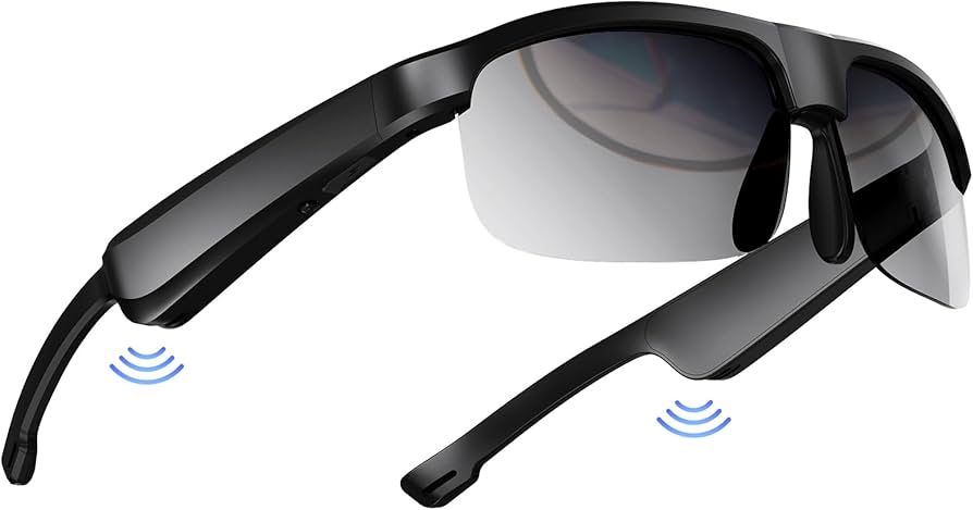 Gafas De Sol Inteligentes Bluetooth Auriculares Integrados Micrófono IPhone Android Música Celular