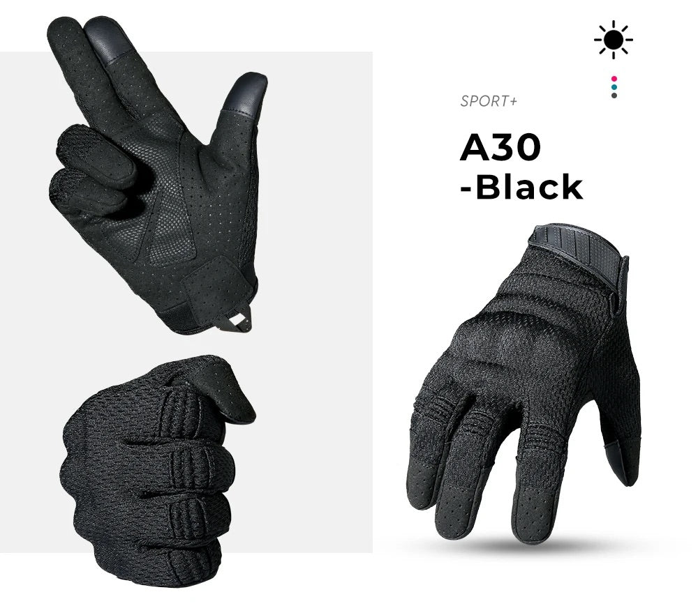 Guantes tácticos táctiles protección nudillo frío moto bici policía militar