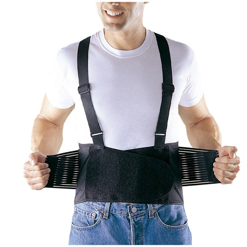 CINTURON/FAJA DE CARGA Y LEVANTAMIENTO DE PESO UNISEX LUMBAR INDUSTRIAL EJERCICIO GYM PROTECCION