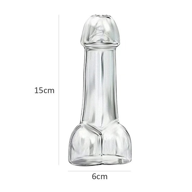 COPA DE CRISTAL EN FORMA DIVERTIDA PARA FIESTAS BAR DISCO DESPEDIDA NEPE