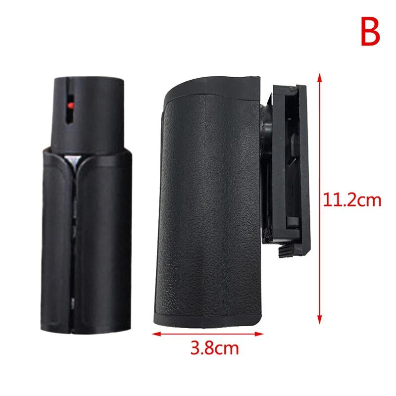 Portagas universal de polímero para gas+linterna+tolete seguridad policia guardia militar