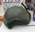 Casco Táctico Ajustable Protección Seguridad Guardia Policía Militar Airsoft Trabajo Juego Ejercito