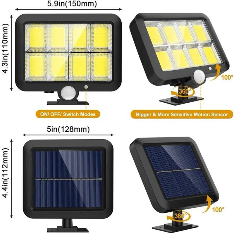 Lámpara linterna recargable para apagones cortes de energía solar eléctrica luz