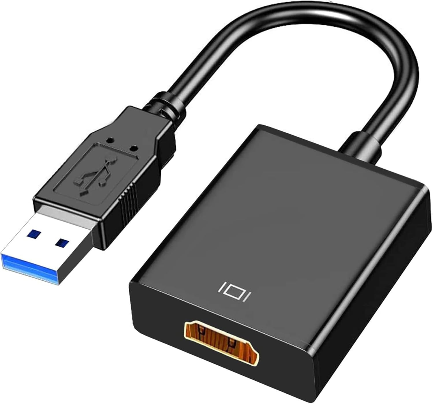 CONVERTIDOR USD A HDMI FULL HD 1080 HDCP  COMPUTADORA TV LAPTOP VIDEOS PELICULAS