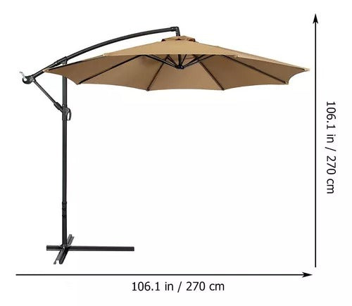 Sombrilla/Parasol plegable Protección Uv  jardín patio sol playa terraza restaurant piscina