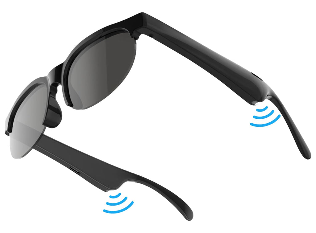 Gafas De Sol Inteligentes Bluetooth Auriculares Integrados Micrófono IPhone Android Música Celular