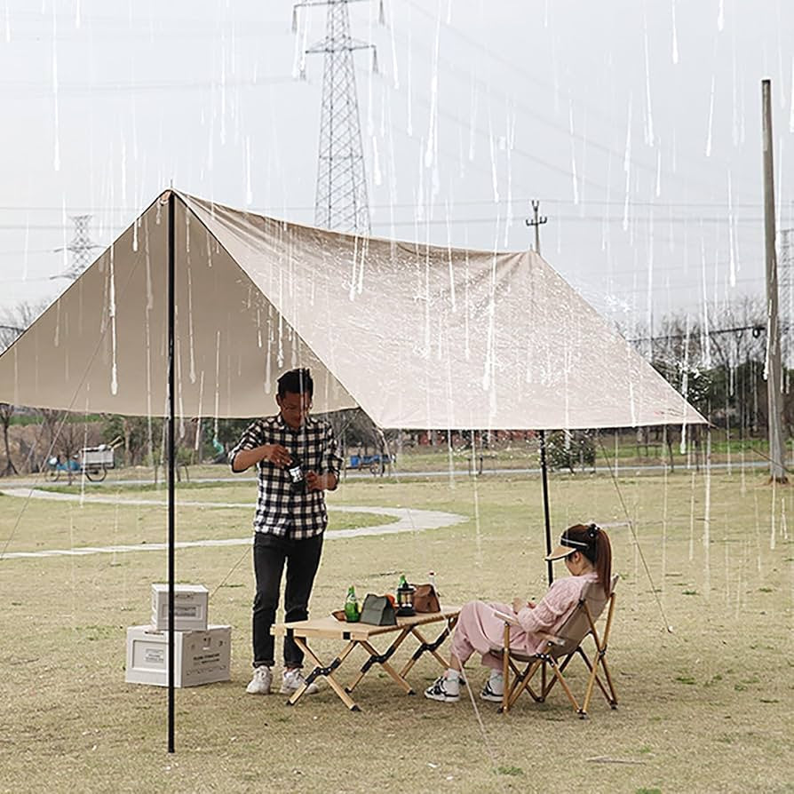 Carpa para camping 🏕️ impermeable 3x3 metros exteriores verano viajes picnic patio jardín lluvia
