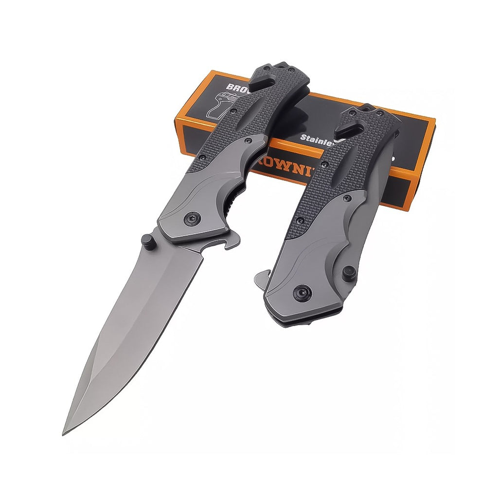 NAVAJA TACTICA MULTIFUNCIONAL BROWNING FA49 PLEGABLE CAMPING COLECCION