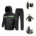 Conjunto Impermebale Reflectivo Para Lluvia Motociclista Delivery Bicicleta Invierno Trabajo