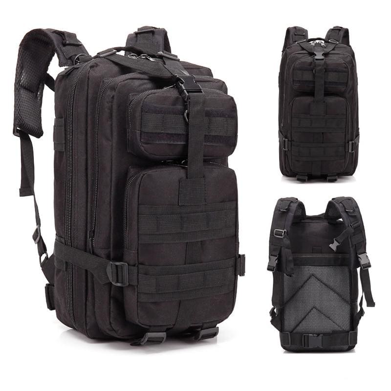 Mochila Táctica Impermeable 35 litros camping senderismo Policia Militar Moto Viaje Transporte