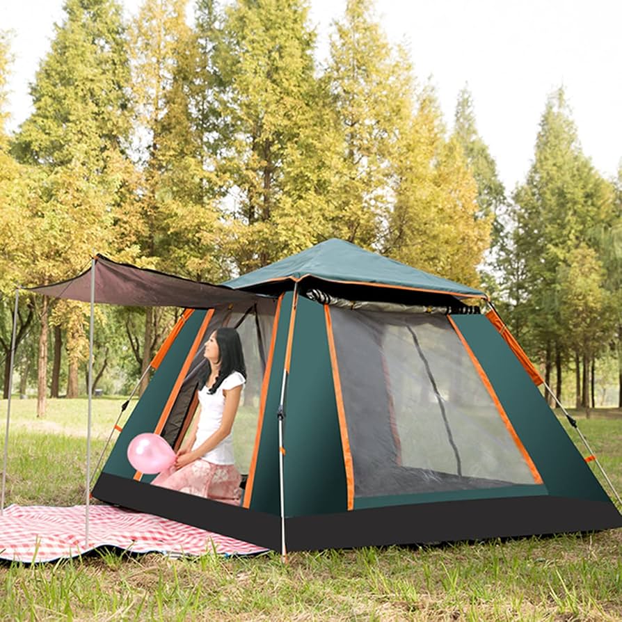 Carpa Automática Plegable Impermeable nuevo modelo camping-playa-lluvia-montaña-viaje 4-5 personas