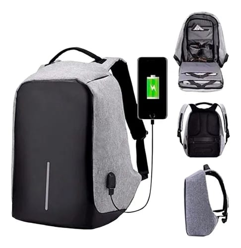 Mochila Antirobo Impermeable Universitaria Laptop Computadora Nuevo Modelo Clases Negocios