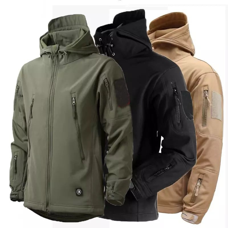 Chaqueta táctica impermeable térmica invierno militar policial