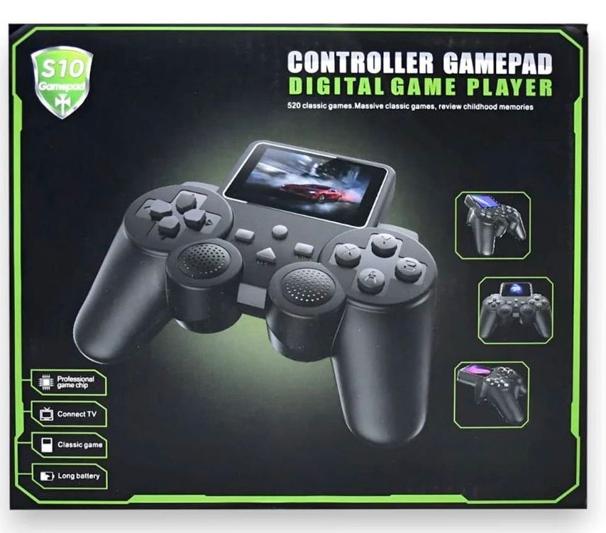 Consola control digital 520 videojuegos palanca gamepad  conexión TV entretenimiento