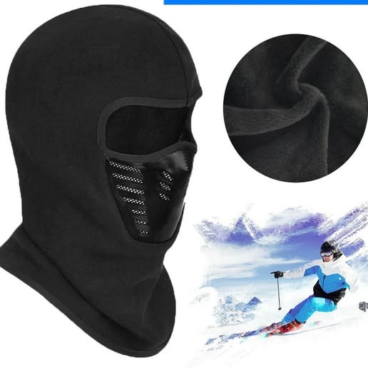 Pasamontaña capucha térmica filtro mascarilla impermeable camping senderismo montaña deportes frío